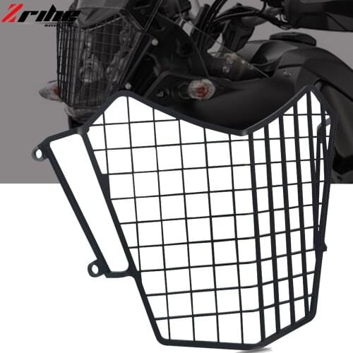 Motorcycle Headlight Protector Grille Guard Cover Protection For YAMAHA TENERE700 TENERE 700 2019 2020 2021 Head Light Guard