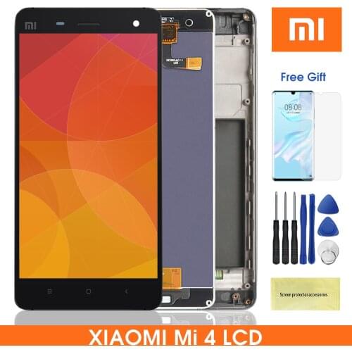 5.0 inch Mi4 LCD Display For Xiaomi m4 mi 4 Lcd display with Touch screen Digitizer Assembly For Xiaomi mi4