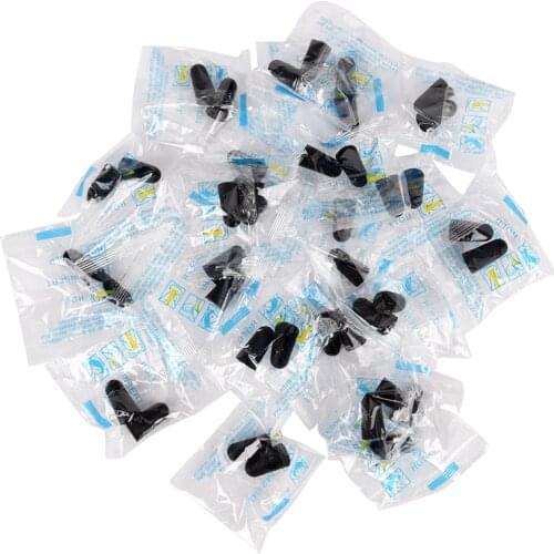 1/20Pairs Soft Foam Ear Plugs Ear Protection Earplugs Anti-noise Sleeping Plugs For Travel Foam Soft Noise Reduction