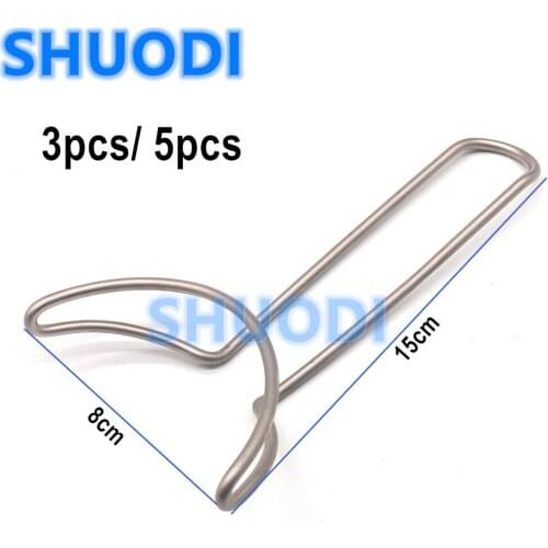 3pcs/5pcs Dental Mouth Gag Opener Implant Vestibulum Retractor Large Teeth Retractor Dentist Surgical Instrument upper mandible
