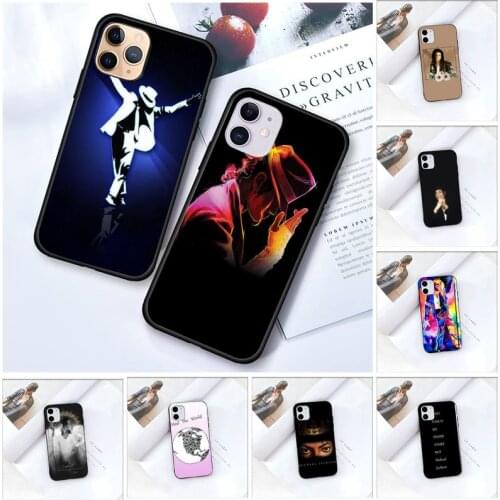 Zororong Famous Singer Michael jackson Phone Case For iPhone 12 Mini 11 Pro XS Max X XR 7 8 Plus