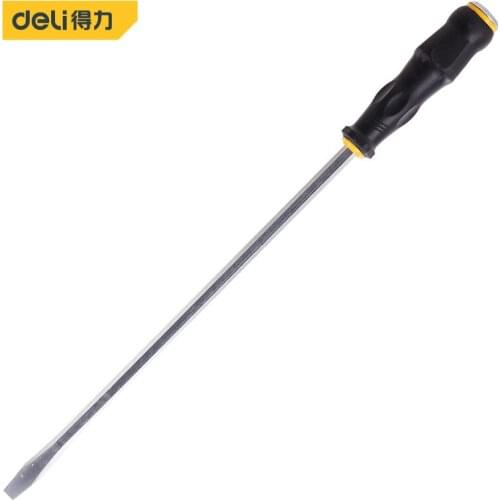 Deli Slotted rubber plastic handle through core screwdriver Snap Ring Hand Wire stripper Nippers Multipurpose kit multi-function