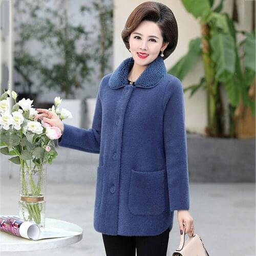 Elvvqp Women's Cashmere Coats