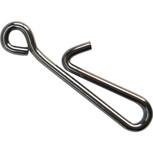 INFOF 500/1000pcs Fishing Swivels Snap Lock Hanging Snap pesca Quick Hook Lure Snap Fishing Connector Carp Fishing Tackle