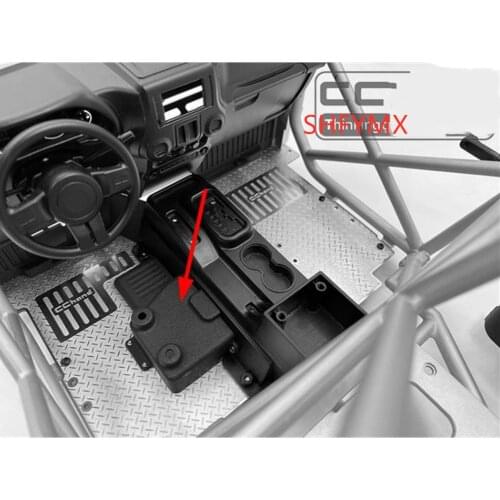 Capo JKMAX Transfer Case Nylon Dust-proof Cover For Remote Control Car JK MAX Option Parts