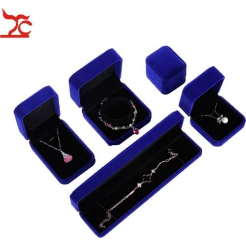 Wedding Engagement Jewelry Ring Box Pendant Necklace Earrings Bracelet Jewelry Storage Package Organizer Gift Boxes