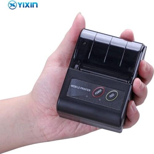 Mini Impressora Térmica Bluetooth 58 Mm Sem Fio Recarregável Portatil Android Ios Adequado para loteria brasileira