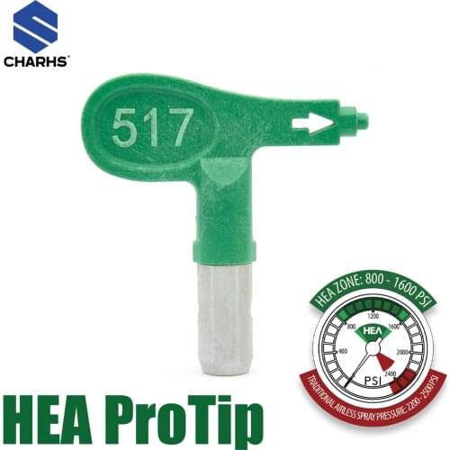 CHARHS HEA Low Pressure Airless Tips 515/517/519/615/617/619/621airless nozzle holder sprayer gun HEA ProTip nozzle Tips guard
