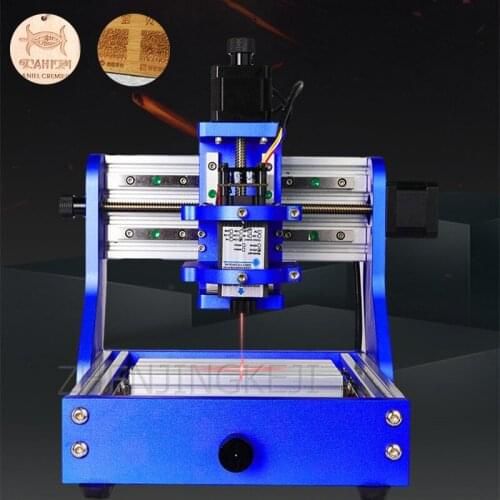 Small Desktop CNC Engraving Machine Full Automatic Multifunction Woodworking DIY Graphics Font Laser Marking Machine Equipment