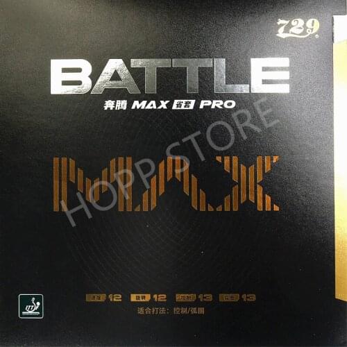 729 BATTLE MAX PRO Provincial Version New Table Tennis Rubber Ping Pong blue Sponge