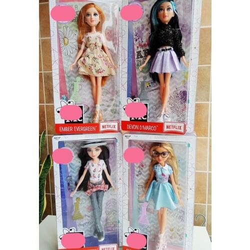 Original MC2 TV protagonist joint doll long hair doll girl dress up doll toys