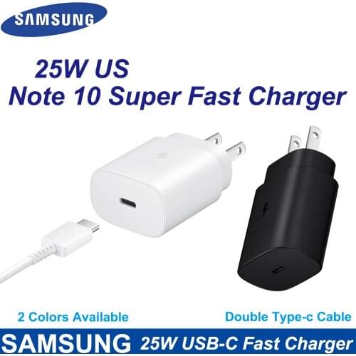 Samsung Note10 25W Super Fast Charger US Reizen USB-C PD PSS Snel Opladen Adapter EP-TA800 Voor Galaxy Note 10 S10 S9 Plus S8mi9
