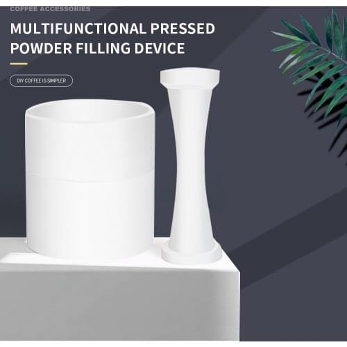 Light Weight PP Food Grade Tamper Dosing Ring For Nespresso Coffee Capsule MULTIFUNCTIONAL PRESSED POWDER FILLING DEVICE