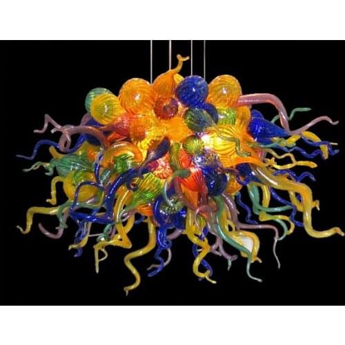 High Quality Chuhily Style Hand Blown Glass LED Chandelier for Shop Office