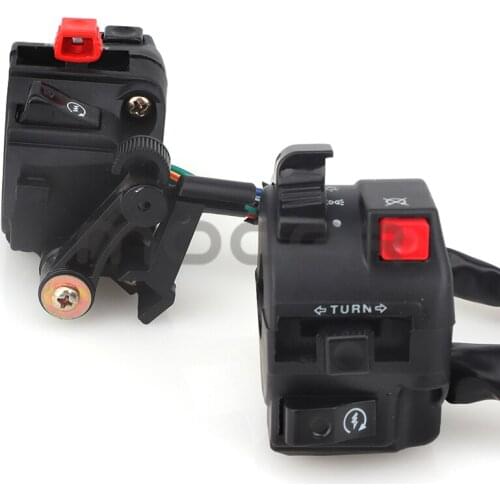 High quality Motorcycle Head Light Hi-Lo Beam Kill Electric Start 4-Function Switch with Choke Lever for ATV Quad 4 Wheeler