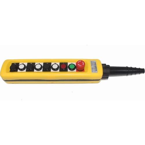 XAC-A8913 Two-speed electric Hoist Crane lifting button driving control handle switch TNHA 8 Pushbutton Pendant Control Station
