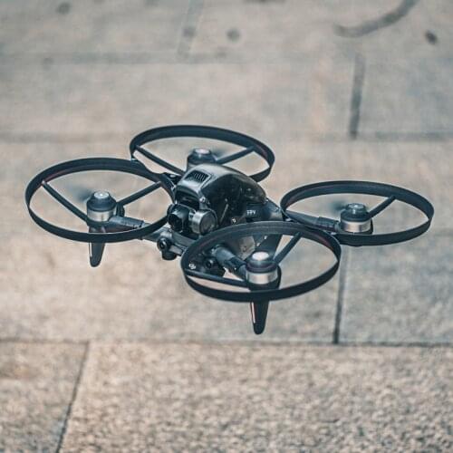 DJI FPV Propeller Guard for DJI FPV Combo Drone Propellers Protector Cover Anti-Collision Quick Release Props Case Accessories