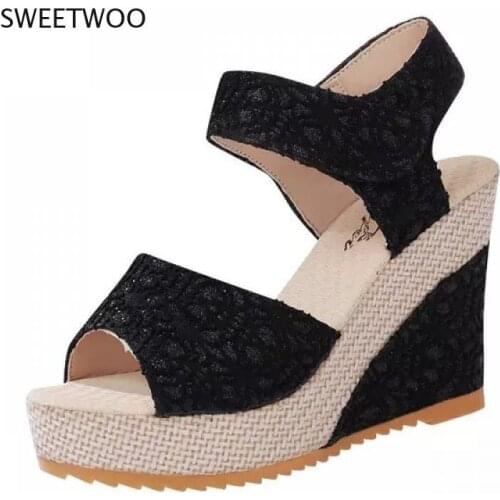 2021 New Summer Roman Sandals Womens Sandals Platform Platform Sandals Womens Strappy Platform Platform Sandals High Heels