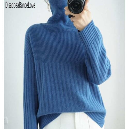 Womens Sweater Winter Clothes Women 2021 Black Turtleneck Sweaters Winter Warm Turtlenecks For Women Pullover Sweater Autumn