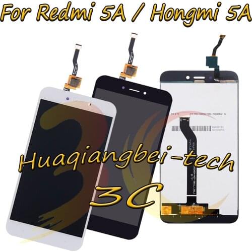 5.0'' New For Xiaomi Redmi 5A / Hongmi 5A / Red Rise 5A Full LCD DIsplay + Touch Screen Digitizer Assembly 100% Tested+Tracking