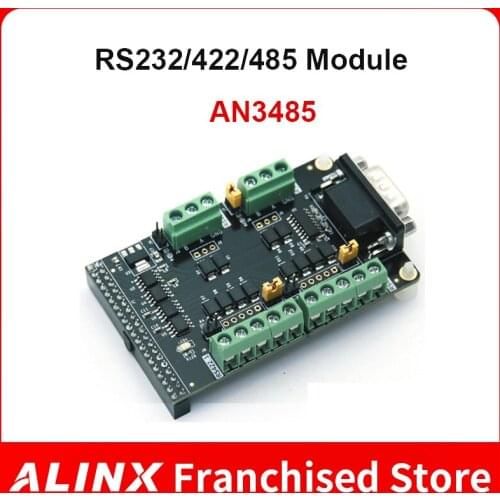 ALINX AN3485: ALINX RS232/422/485 Module for FPGA Board