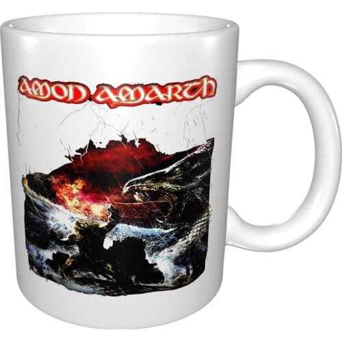 Amon Amarth Twilight Of The Thunder God Mug Coffee Cup Coffee Mug Matte Pumpkin Colored Glass Cups