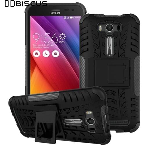 For Asus Z00ED Zenfone 2 laser ZE500KL ZE500KG ZE ZE500 500 500KL 500KG KL KG Case Hybrid Heavy Duty Armor Hard Plastic PC Cover