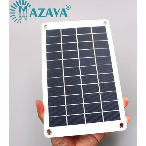 Flexible USB Solar Panel Solar Cell Portable Folding Waterproof Solar Panel Charger Outdoor Mobile Power Battery Charger