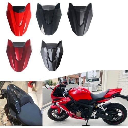 Motorcycle accessories seat cowl for CB650R 2019 CBR650R cb650r 2019 rear seat cover with rubber pad cb 650r CBR 650R 2019