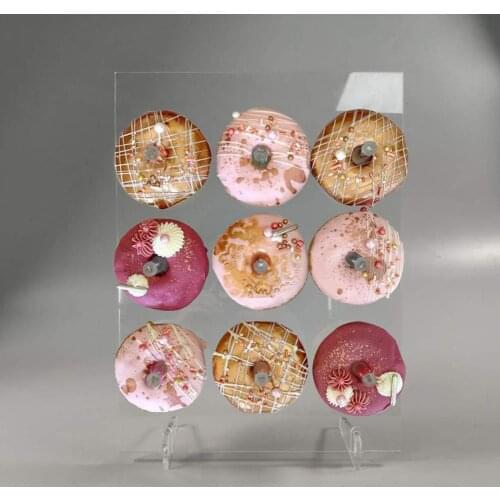 Reliable Widely Use Wall Stand Doughnut Display Holder Donut Rack for Home