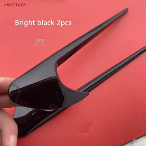 For Toyota Corolla Cross 2020 Car Body Logo Pull Back Sticker Blade Logo