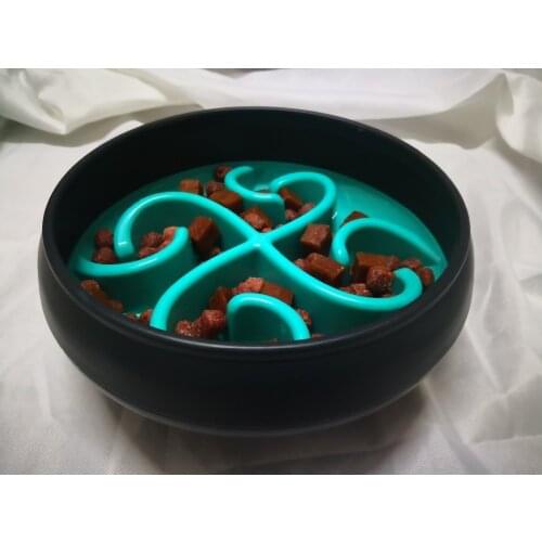 NEW Roly-poly Eat Slow Dog Bowl Slow Feeder Bath Pet Supplies Pet Accessories Dog Slow Feeder Bowl For Cat Pets Slow Feeding