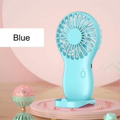 Rechargeable Mini Portable Pocket Fan Phone Holder Cool Air Hand Held Travel Cooler Cooling Fan for Office Outdoor Home