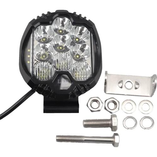 90W LED Work Light Car Spot Beam Driving Fog Lamp For ATV UAZ SUV 4WD 4x4 Off-road Truck Tractor Boat Backyard