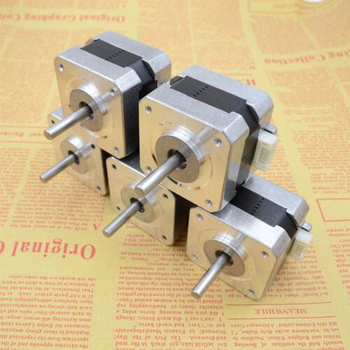 NEMA 17 Stepper motor 12V For CNC Reprap 3D printer extruder 36oz-in 26Ncm 0.4A JR Deals