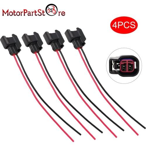 EV6 EV14 Fuel Injector Connector Pigtail Wire For Dodge LS2 LS3 GM Ford 1P1344