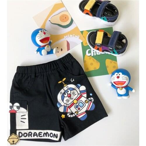 Tonytaobaby New Cartoon Printed Twill Casual Pants Childrens Fashion Summer Boys Boy Pants Kids