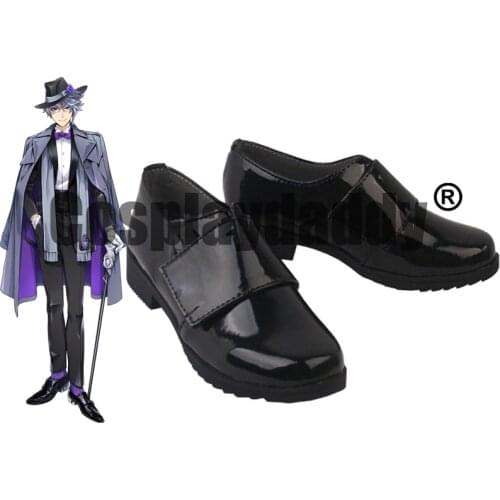 Twisted Wonderland Villains Academy Adventure Game Octavinelle Dormitory Leader Azul Ashengrotto Cosplay Shoes S008