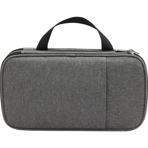 New Arrival Crochet Bag Top Handle Needlework Tool Solid Color Sewing Tool Organizer Big Capacity Solid Knitting Storage Bag