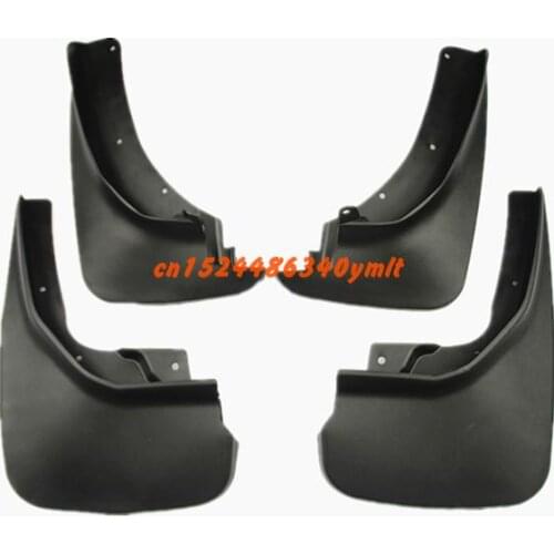 High Quality Soft Plastic Front And Rear Wheel Splash Guards 4pcs/set For Ford Explorer 2013 2014 2015 2016 2017 Car-styling