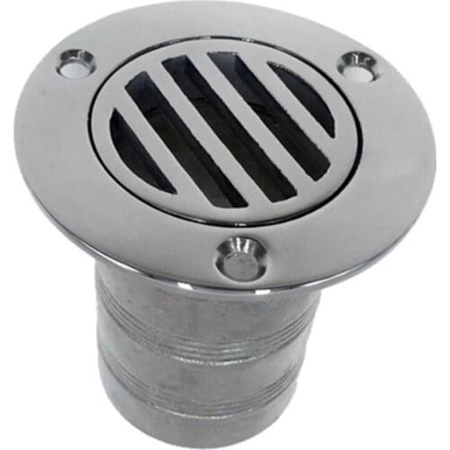 Mirror Polish 316 Stainless Steel Marine Hardware 50MM Cockpit Drain