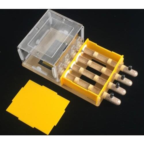 Yellow Ant Test Tube Nest Flat Test Tube Ant Nest Three Holes Four Holes Breeding Nest Transparent Ants Farm House Insect Suppli