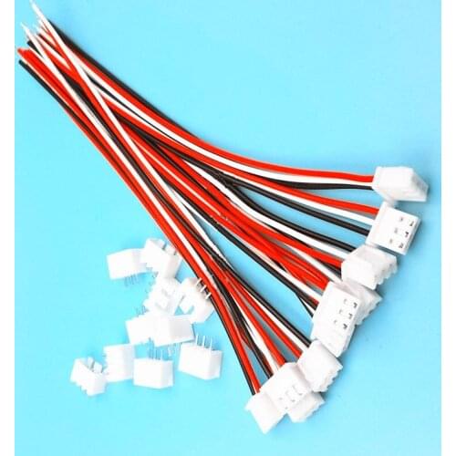 10Sets XH2.54 3Pin 1007 24AWG Single End 15cm Wire To Board Connector