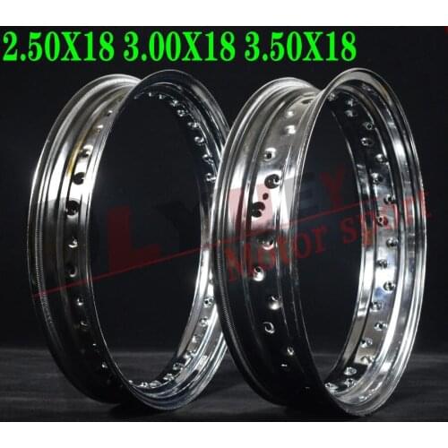 2.5/3/3.5-16/17/18 Inch Steel Motorcycle Off Road Dirt Bike Spoke Wheel Rim