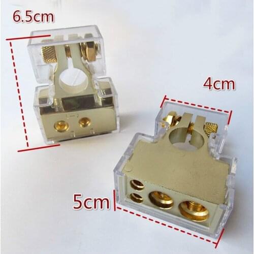 2pcs Battery terminal battery connector Clamp battery clip battery header