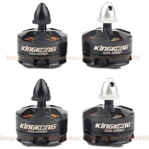 4Pcs LDARC MT2204 2300KV Cooling Brushless Motor CW CCW 2S to 3S Fit Kingkong Mini QAV250 ZMR250 260 Quadcopter