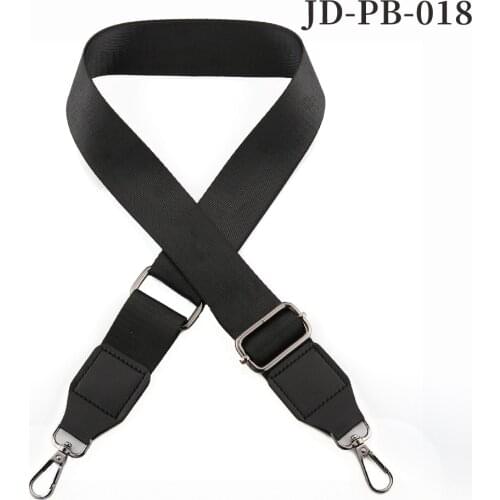 Bag Accessories Shoulder Bag Strap Crossbody Bag Accessories Wide Bag Strap Solid Black Adjustable Length Bag Strap