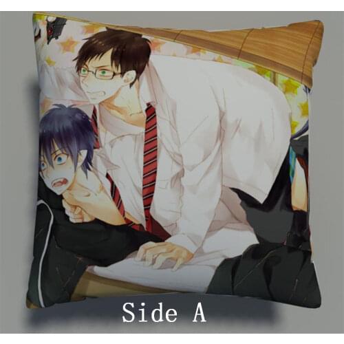 Ao No Exorcist Anime Two Side Pillowcases Hugging Pillow Cushion Case Cover Otaku Cosplay Gift New 489