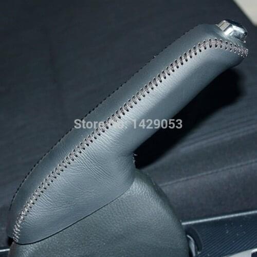 Case for Honda ACCORD 8 handbrake cover Genuine leather Interior decoration DIY car styling Auto supplies