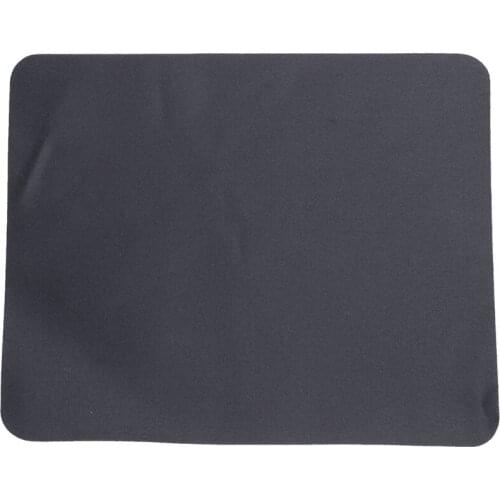 Black Optical Mouse Pad Mat Black for Laptop PC
